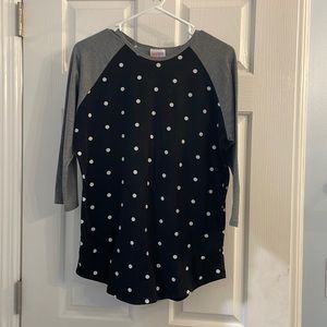 Lularoe Randy 3/4 length sleeve tee